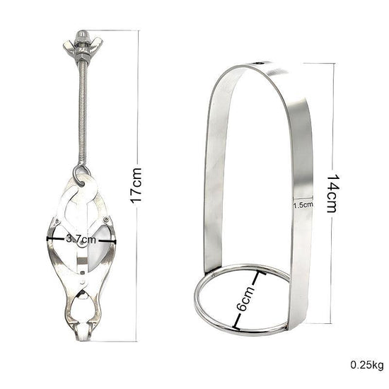 THORN GARDEN™ Stainless steel nipple pull clamp with free shipping