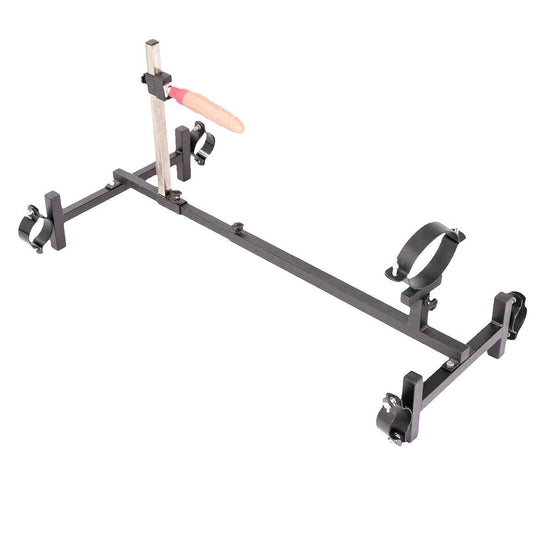 THORN GARDEN™ Doggy-Style Four-Limb Bondage rack with metal cuffs - free shipping