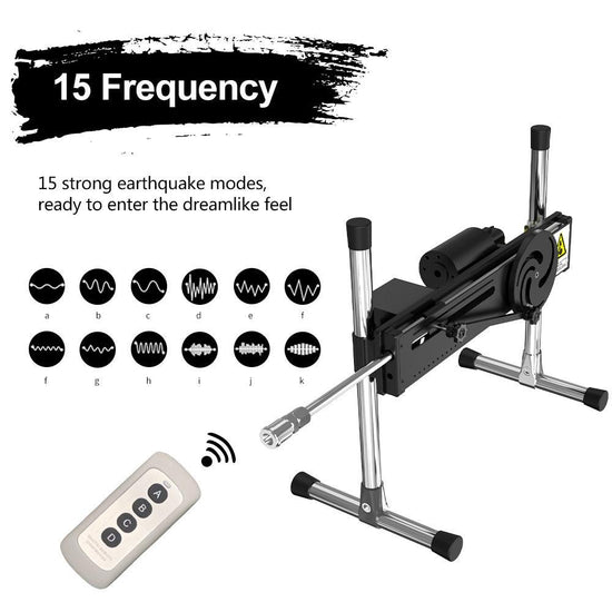 THORN GARDEN™ sex machine with 2penis and free shipping