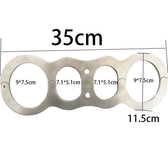 THORN GARDEN™ 1.25kg long 35cm Hand and foot metal restraints free shipping