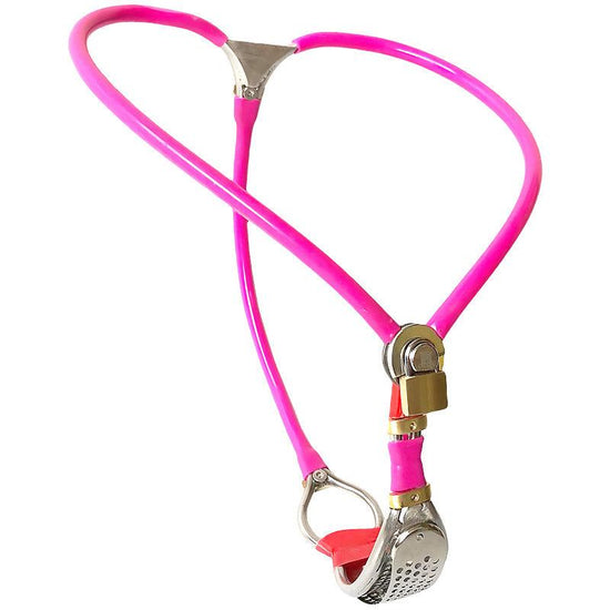 THORN GARDEN™ Female invisible chastity belt with vaginal plug butt plug free shipping