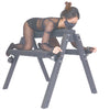 THORN GARDEN™ black horse bench - free shipping