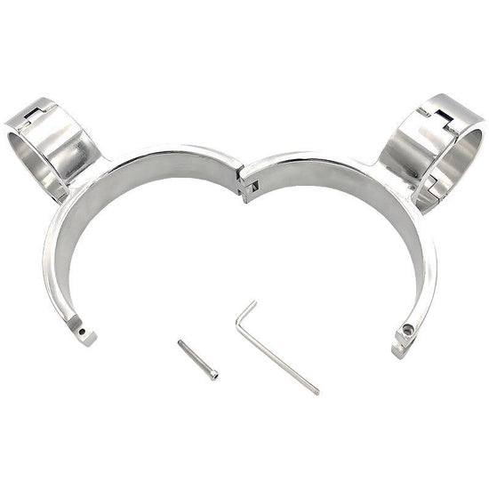 THORN GARDEN™ about 1.1kg Integrated hand and neck shackles free shipping