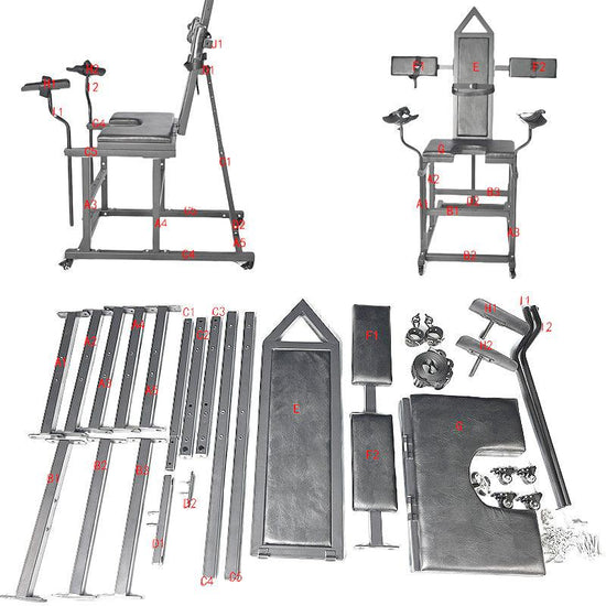 THORN GARDEN™ Heavy duty bdsm gynecological examination chair