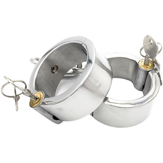 THORN GARDEN™ 0.8kg 3cm high Stainless steel lock handcuffs free shipping