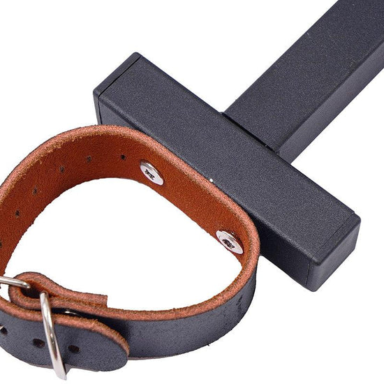 THORN GARDEN™ metal spreader bar with leather cuffs - free shipping