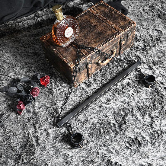 THORN GARDEN™ bdsm metal Spreader Bar with free cuffs and free shipping