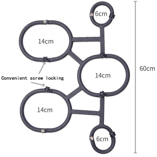 THORN GARDEN™ Bdsm Hand Foot and Neck Restraints - Free Shipping