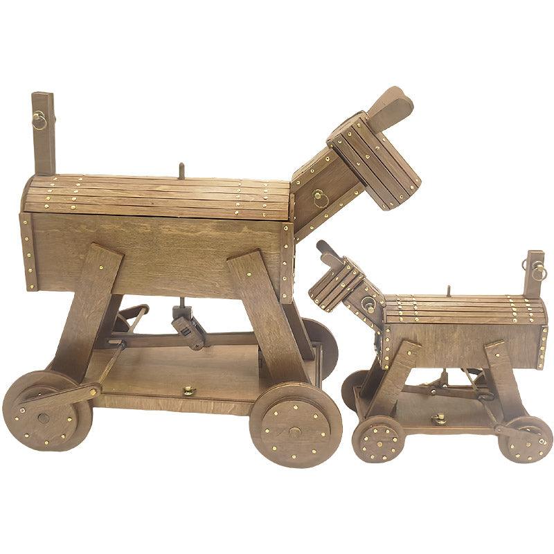 THORN GARDEN™ Custom style handmade solid wood wooden donkey