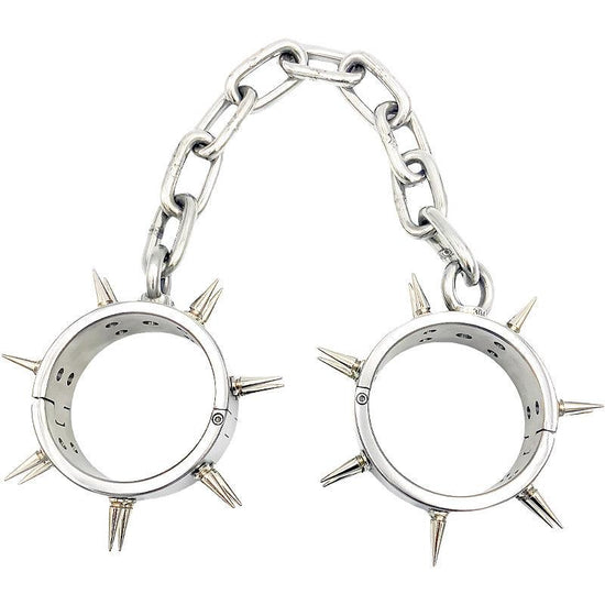 THORN GARDEN™ about 2kg height 4cm Stainless steel ankle cuffs free shipping
