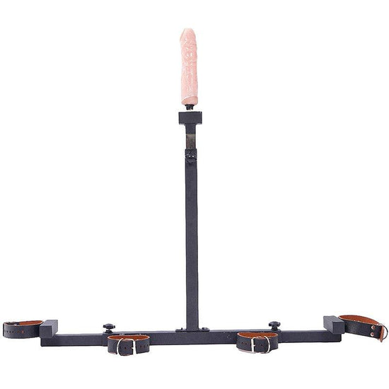 THORN GARDEN™ metal spreader bar with dildo bar - free shipping
