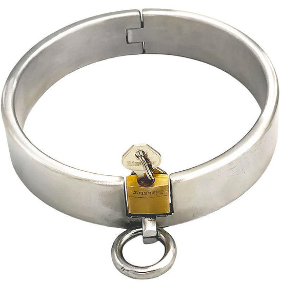 THORN GARDEN™ 0.9kg 3.2cm high stainless steel bdsm collar and free shipping