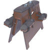 THORN GARDEN™ solid wood horse bench - free shipping