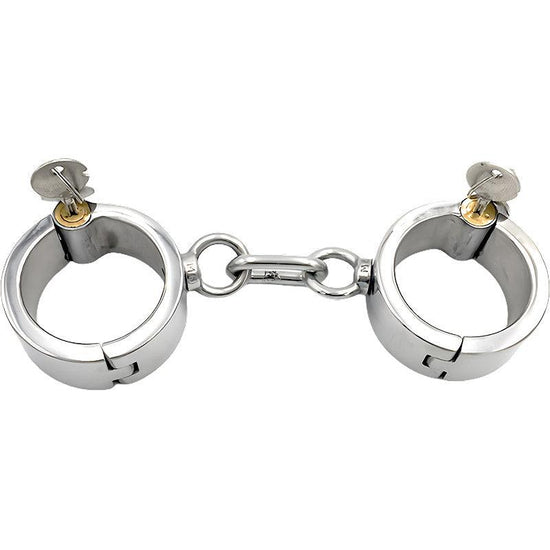 THORN GARDEN™ 0.8kg 3cm high Stainless steel lock handcuffs free shipping