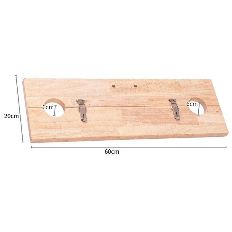 THORN GARDEN™ Wooden Bondage hand and foot pillory