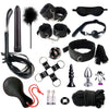 THORN GARDEN™ bdsm toy bondage set with butt plug and nipple clamps