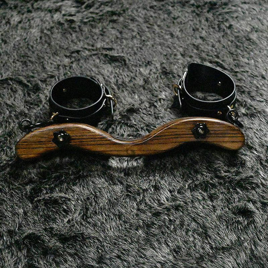 THORN GARDEN™ Cock and Ball Torture Solid Wood Scrotum Clamp Free Shipping