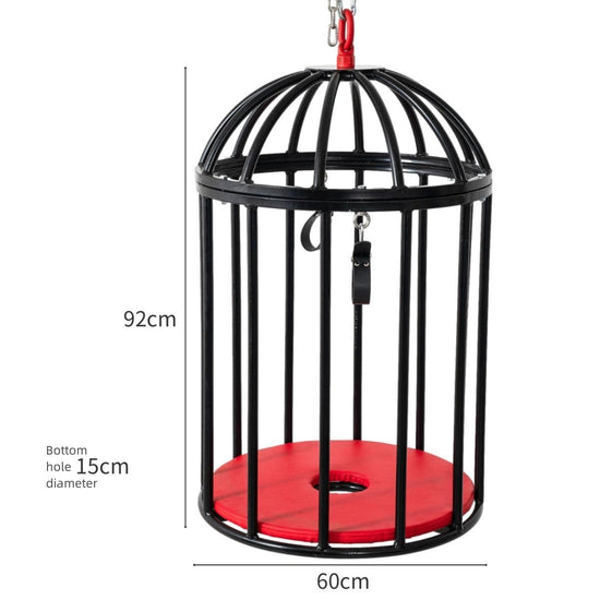 THORN GARDEN™ metal hanging bondage cage free shipping