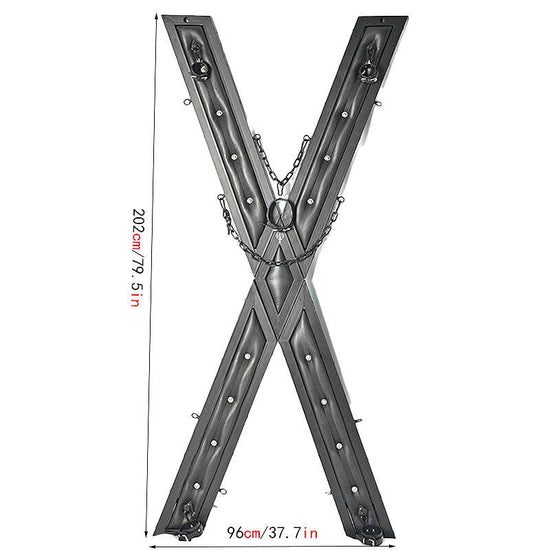 THORN GARDEN™ black st andrews cross - free shipping
