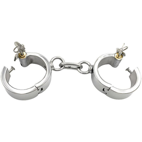 THORN GARDEN™ 0.8kg 3cm high Stainless steel lock handcuffs free shipping