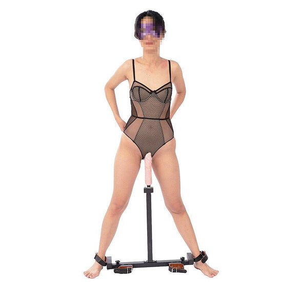 THORN GARDEN™ metal spreader bar with dildo bar - free shipping