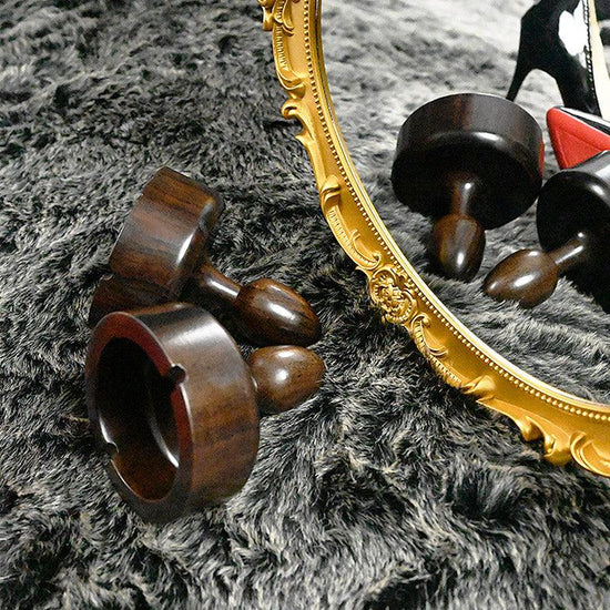 THORN GARDEN™ Ebony Ashtray Butt Plug free shipping