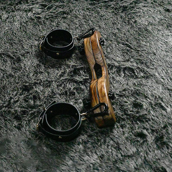 THORN GARDEN™ Cock and Ball Torture Solid Wood Scrotum Clamp Free Shipping