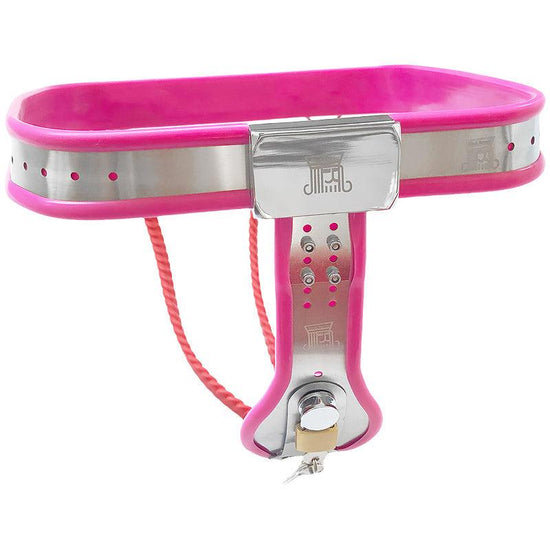 THORN GARDEN™ Women's lockable infibulation pants can be paired with anal plugs and vaginal plugs