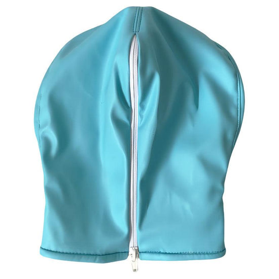 THORN GARDEN™ bondage PU leather hood with exposed eye sockets free shipping