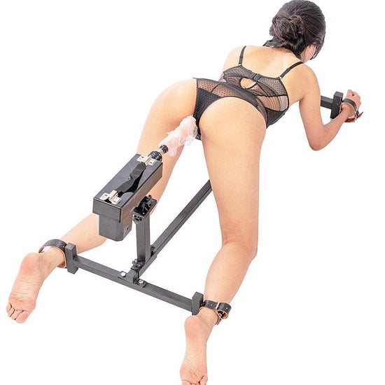 THORN GARDEN™ DoggyStyle Four-Limb Bondage rack with leather cuffs- free shipipng