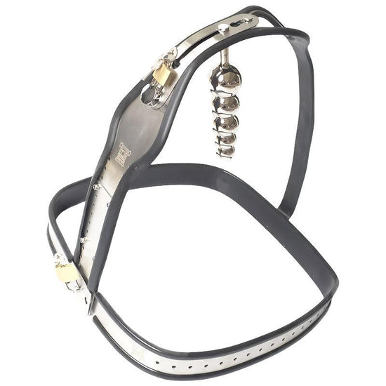 THORN GARDEN™ Women's chastity belt comes with anal plug and vaginal plug
