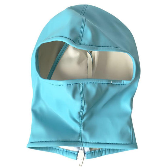 THORN GARDEN™ bondage PU leather hood with exposed eye sockets free shipping