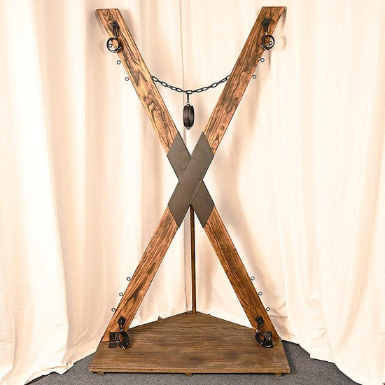 THORN GARDEN™ wooden st andrews cross - free shipping