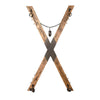 THORN GARDEN™ wooden st andrews cross - free shipping
