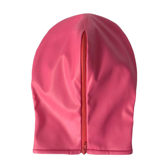 THORN GARDEN™ bondage PU leather hood with exposed eye sockets free shipping