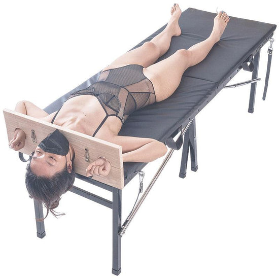 THORN GARDEN™ Multifunctional Bdsm Bed with Restraint Iron Pipe