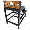 Premium Handcrafted Leather Spanking Bench with pillory