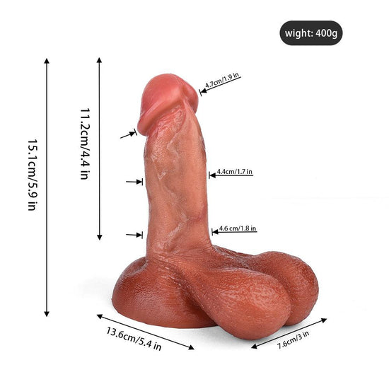 THORN GARDEN™ 1.7in diameter 5.9in long sex machine dildo free shipping G190