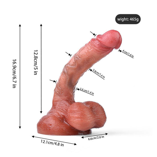 THORN GARDEN™ 1.4in diameter 6.7in long sex machine dildo free shipping G198