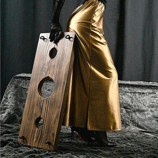 THORN GARDEN™ Heavy duty wooden bondage bdsm elm pillory and free shipping