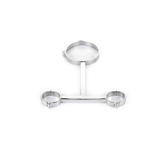 THORN GARDEN™ Stainless Steel Collar & Wrist Cuffs for BDSM Bondage