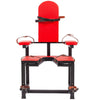 THORN GARDEN™ Red Leather Bdsm Bondage Chair - free shipping