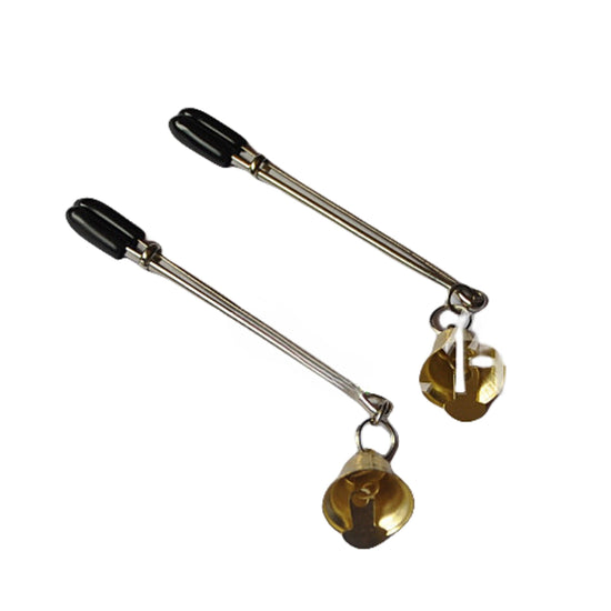 THORN GARDEN™ BDSM Stainless Steel Nipple Clamps with Adjustable Chain