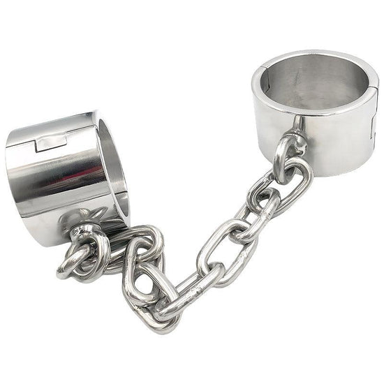 THORN GARDEN™ about 1.6kg height 6cm stainless steel ankle cuffs and free shipping
