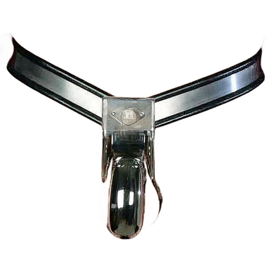 THORN GARDEN™ High-Quality Stainless Steel Y-Type Male Chastity Device with Lock