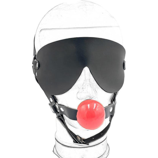 THORN GARDEN™ Harness type eye mask and gag free shipping