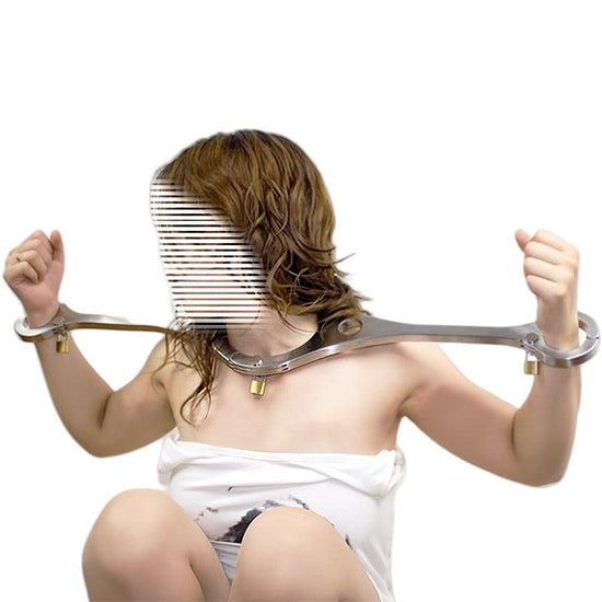 THORN GARDEN™ 3/3.3kg long 80cm Heavy Stainless Steel Straight Shackle