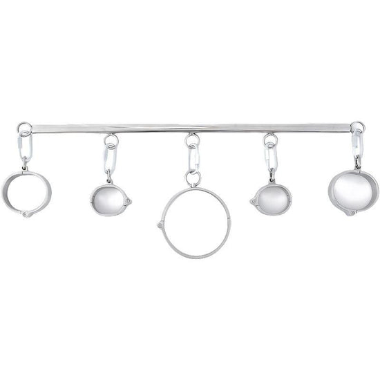 THORN GARDEN™ 2.5kg long 58cm Integrated metal bondage for hands, feet and neck