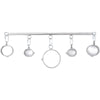 THORN GARDEN™ 2.5kg long 58cm Integrated metal bondage for hands, feet and neck