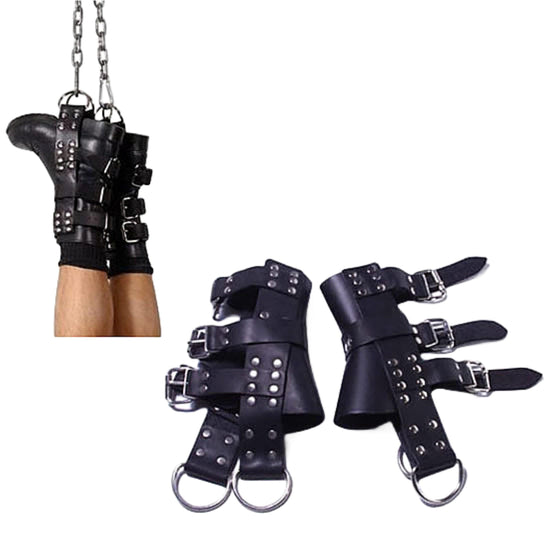 THORN GARDEN™ BDSM Stainless Steel Adjustable Suspension Cuffs